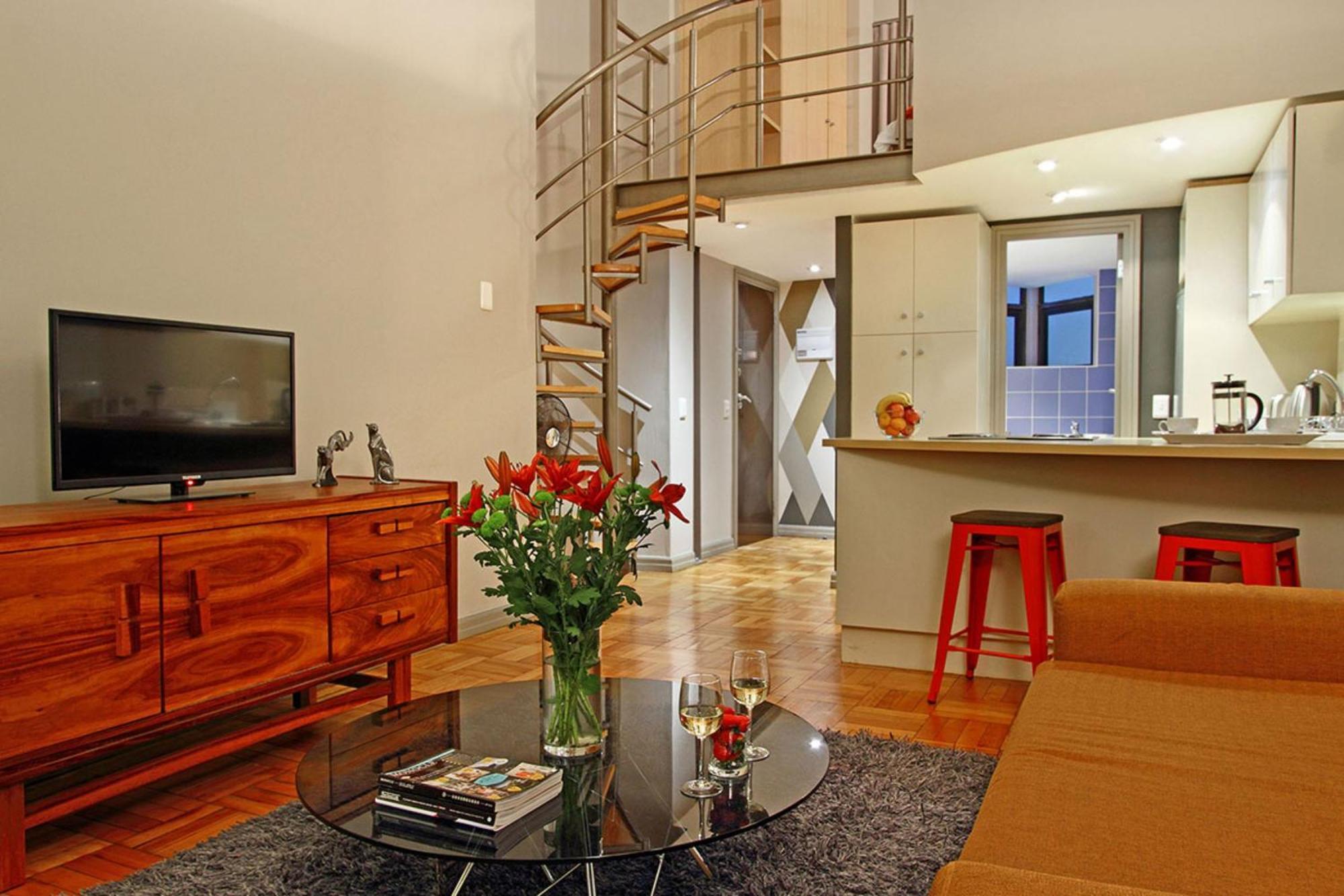 Cape Eazi Stayz Mutual Apartments Kapstaden Rum bild